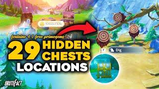 DONT MISS THESE HIDDEN CHESTS From Fontaine 4.1  Genshin Impact 4.1 Fontaine Hidden Chests