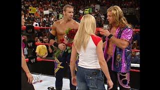 Christian & Chris Jericho Apologize to Trish Stratus & Lita  RAW Dec 08 2003