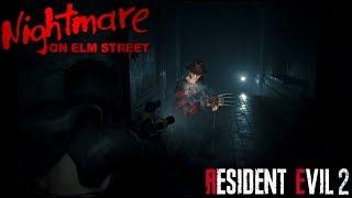 Freddy Krueger A Nightmare in Raccoon City - Resident Evil 2 Remake MOD