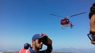 #Vaishnodevi helicopter Service Katra to Sanjichat J&K  Jai Mata Di