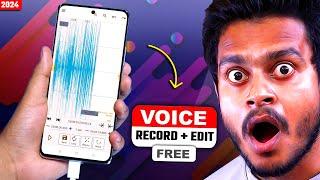 ️Best Voice Recorder And Editor For Android In 2024  Voice Recorder App