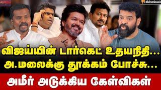 பொட்டு வைத்த படம் ஜோசப் மிஸ்சிங் பக்கா அரசியல்  Director Ameer Interview  Vijay  TVK