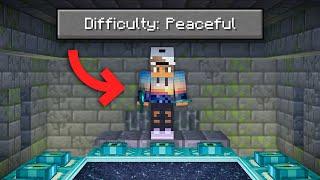 I Beat Minecraft In Peaceful Mode Here Is How…