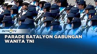 Parade Batalyon Gabungan Wanita TNI