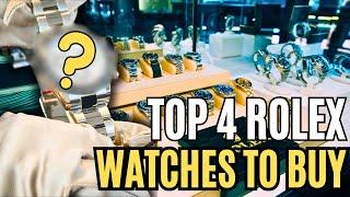 Top 4 Rolex Watches Available From Rolex Authorized Dealers 2024