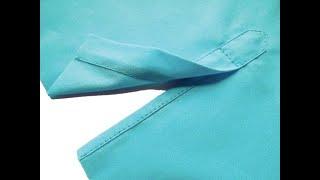 sew a professional sleeve  plackets easy method 2021