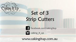 Strip Cutters by Caking It Up