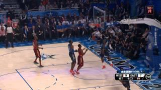 2012 NBA All-Star Wade Lobs to LeBron