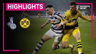 MSV Duisburg - Borussia Dortmund II  Highlights 3. Liga  MAGENTA SPORT