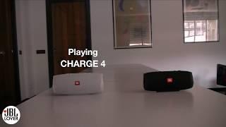 JBL CHARGE 4 SOUND COMPARISON vs CHARGE 3