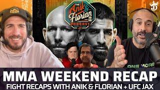 MMA Weekend Recap with Ray Longo & UFC Jacksonville Picks with Petrie   Anik & Florian Pod EP. 417