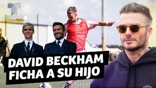 David Beckham ficha a su hijo para el equipo de reservas  Telemundo Deportes