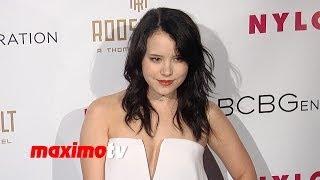 Taylor Spreitler NYLON & BCBGeneration Young Hollywood Party Red Carpet