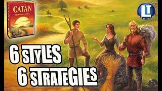 Catan STRATEGY and Playstyles  6 Archetypes for Veterans and 6 Playstyles for New Players