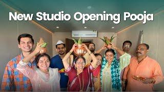 Family ke saath ki New Studio ki Opening  Vaidu ke bhai ka New Studio in Mumbai