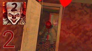 Finally able to escape from the House - Death Park 2  Scary Clown Survival Horror Game