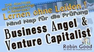 Business Angel und Venture Capitalist Abgrenzung  Mind Map für die Prüfung