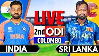 India vs Sri Lanka 2nd ODI  Live Cricket Match Today  IND vs SL Live Match Today  IND vs SL ODI