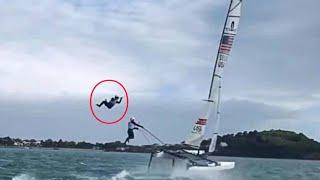 EXTREME SAILING NACRA FAILS Foiling