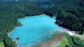 Lake Lago Di Fusine Superiore Italy Alps  Stock Footage - Envato elements