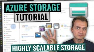 Azure Storage Tutorial  Introduction to Blob Queue Table & File Share