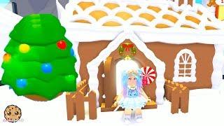 Hatching Surprise Pets Christmas Mystery Eggs + Gingerbread House Lets Play Roblox Adopt Me