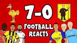7-0 Liverpool vs Man Utd - Football Reacts