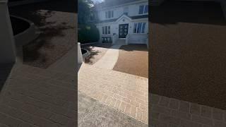 Driveway Transformed Using The Resin Bound Surfacing Cappuccino Blend. #resinbound #resin #driveway