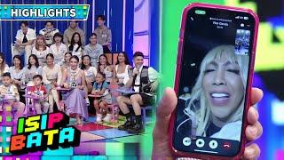 Vice Ganda has a surprise video call on Its Showtime  Isip Bata