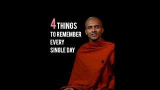 4 Things To Remember Every Single Day #Shorts  Buddhism In Eng