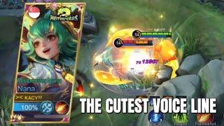THE CUTEST VOICE LINE EVER‼️ Nana new skin Mistbender gameplay