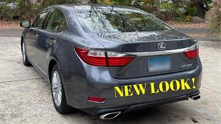 Lexus FACELIFT - 2013-15 Lexus ES350 Rear Facelift How-to