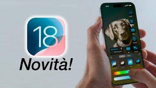 TUTTE LE NOVITÀ DI IOS 18 BETA 1