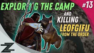 EXPLORING CAMP KILLING LEOFGIFU Member of The Order - Assassins Creed Valhalla PC4K - Ep. 13