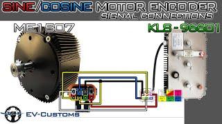 Sine  Cosine Encoder Signal Connections from ME1905 Motor to Kelly Controller  KLS-96601