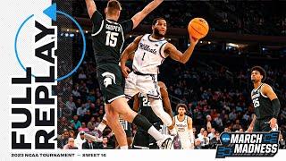 Kansas State vs. Michigan State - 2023 NCAA mens Sweet 16  FULL REPLAY