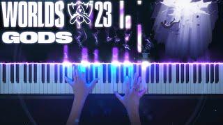 League of Legends - GODS ft. NewJeans 뉴진스  Worlds 2023 - Piano Cover  Version