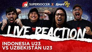  SEMIFINALS INDONESIA U-23 VS UZBEKISTAN U-23 LIVE REACTION