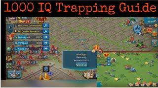 Lords Mobile-Solo Trap Different ways of Baiting Trapping Part - 1