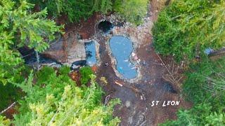Hike into St. Leon Hot Springs BC Kootenays