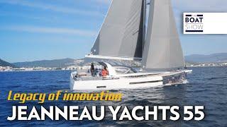 NEW JEANNEAU YACHTS 55 - Sail Boat Review - The Boat Show