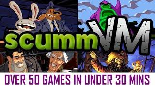 Over 50 ScummVM Games In Under 30 Minutes