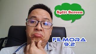 How to Create Split Screen Video - Filmora 9 Tutorial