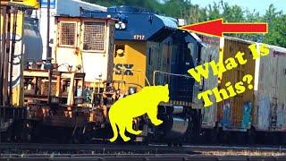 Whats This New Engine? Awesome Surprise Train Meet Amtrak Norfolk Southern + More Trains