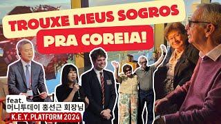 MEUS SOGROS VIERAM ME VISITAR...  Coreaníssima