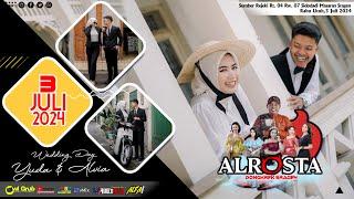 LIVE ALROSTA II WEDDING YUDA & ALVIA II ALFA AUDIO1 Bang Landho II AA MEDIA PUSAT