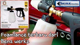 Foam Lance Terbaru Benz - Keluaran Autopramie  Review dan Tes Tabung Salju