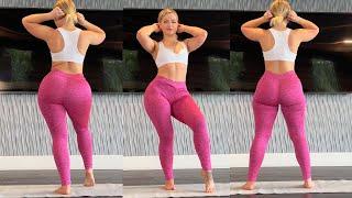 5 Min Curvy Hips Workout  No Equipment Needed  Beginner and Intermediate Levels