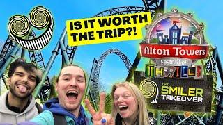 The SMILER TAKEOVER Alton Towers - Festival of Thrills Vlog • April 2023