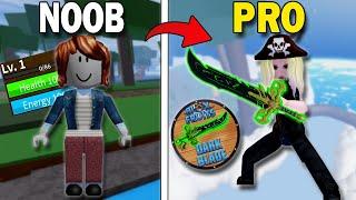 Blox Fruits Ep.1  NOOB TO PRO DARK BLADE MYTHICAL AGAD